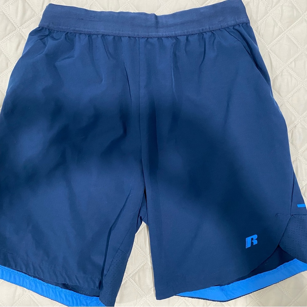 Russell Athletic Navy Blue Performance Shorts